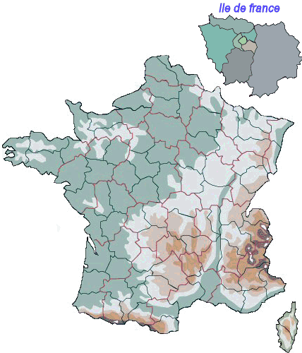 Carte de France
