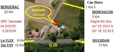 Chambres d'hotes Dordogne Bergerac Monfaucon