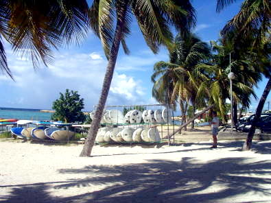 La marina, en Guadeloupe