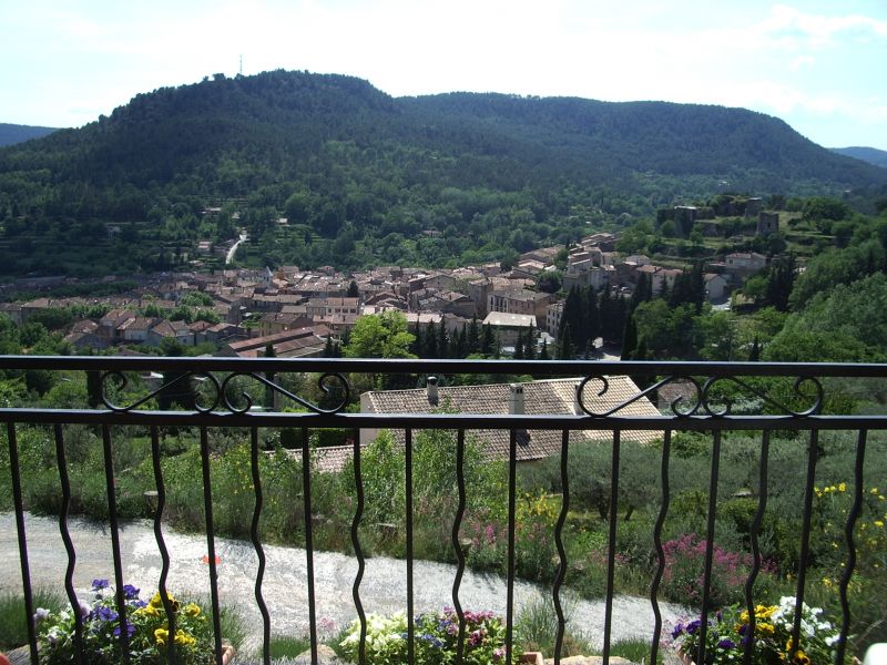 vue sur le village à partir des terrasses