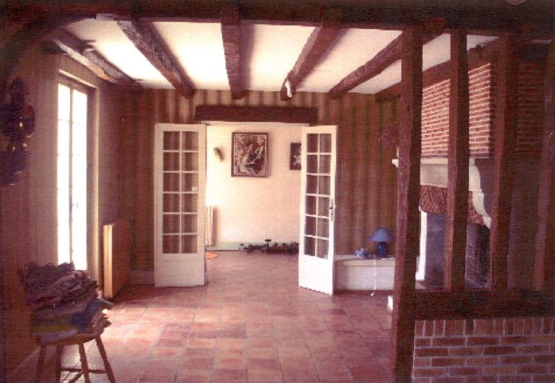 Terrasse Nord, barbecue en pierre