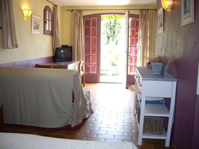Entrée de la chambre