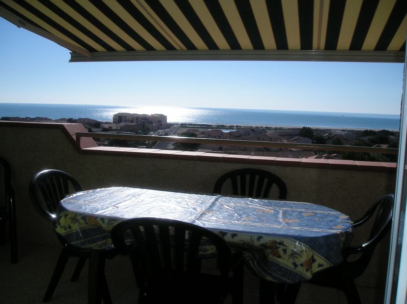 Terrasse face à la mer